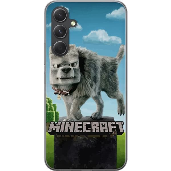 Samsung Galaxy S24+ Läpinäkyvä kuori A Minecraft Movie