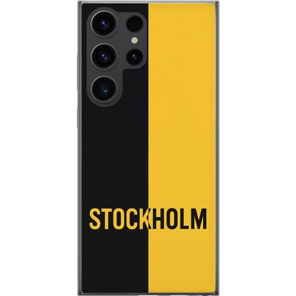 Samsung Galaxy S24 Ultra Gjennomsiktig deksel Stockholm – fotball