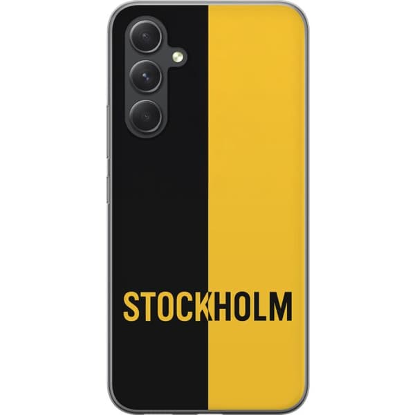 Samsung Galaxy S24 FE Gjennomsiktig deksel Stockholm – fotball