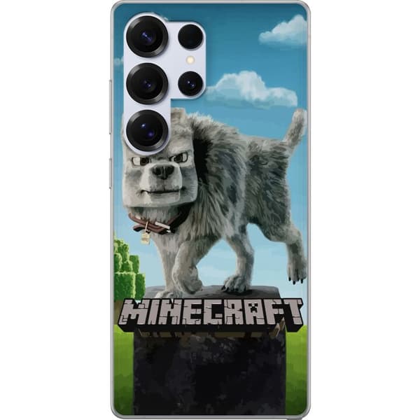 Samsung Galaxy S25 Ultra Genomskinligt Skal A Minecraft Movie