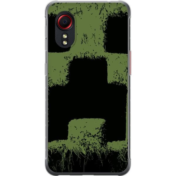 Samsung Galaxy Xcover 5 Läpinäkyvä kuori A Minecraft Movie
