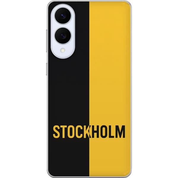 Samsung Galaxy S25 Edge Gennemsigtig cover Stockholm – fodbold