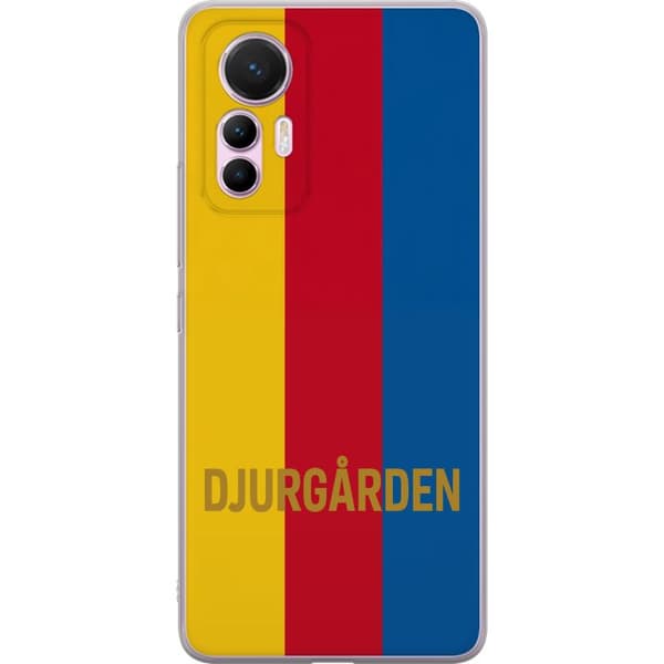 Xiaomi 12 Lite Läpinäkyvä kuori Djurgården – jalkapallo