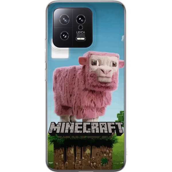 Xiaomi 13 Genomskinligt Skal A Minecraft Movie