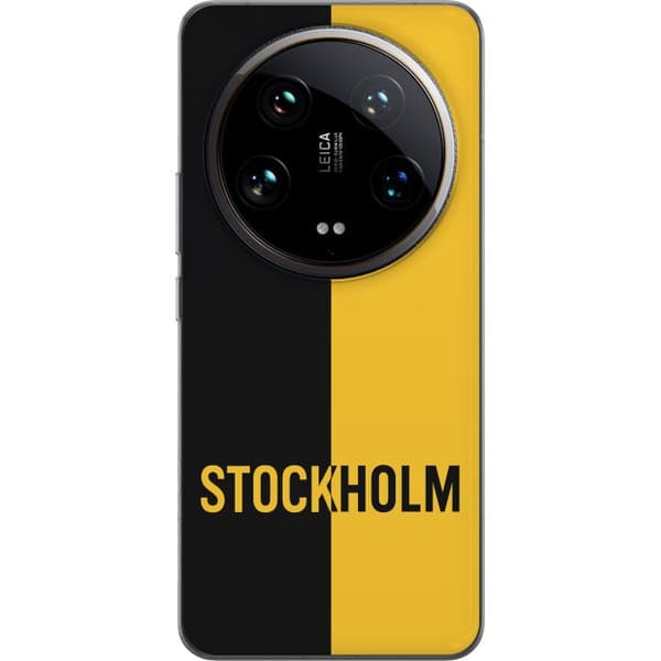 Xiaomi 14 Ultra Genomskinligt Skal Stockholm – fotboll