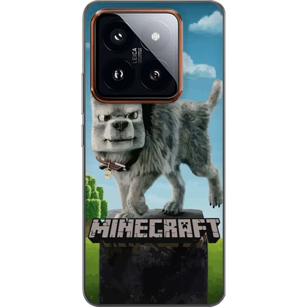 Xiaomi 14 Pro Läpinäkyvä kuori A Minecraft Movie