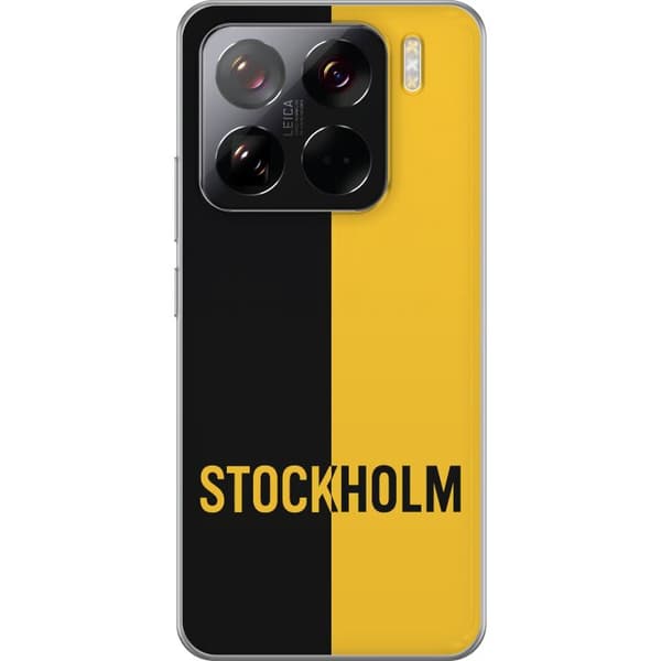 Xiaomi 15 Pro Läpinäkyvä kuori Stockholm – jalkapallo