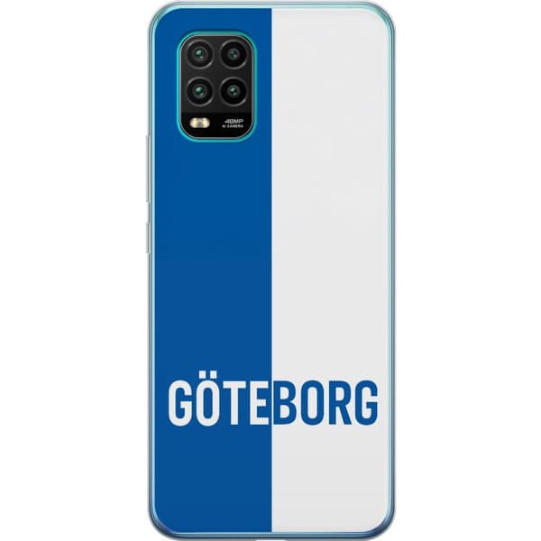 Xiaomi Mi 10 Lite 5G Gennemsigtig cover Göteborg - fodbold