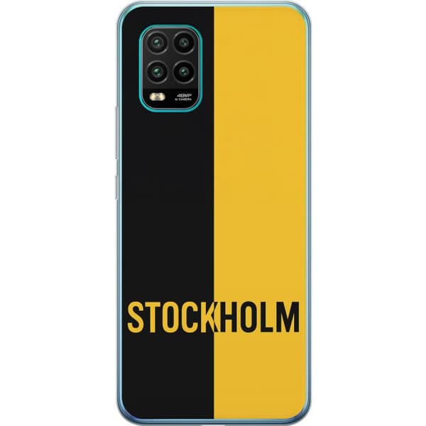Xiaomi Mi 10 Lite 5G Gjennomsiktig deksel Stockholm – fotball