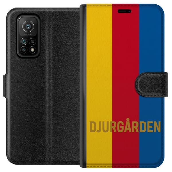 Xiaomi Mi 10T 5G Plånboksfodral Djurgården – fotboll