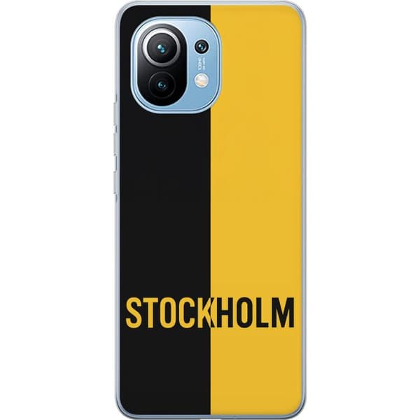 Xiaomi Mi 11 Läpinäkyvä kuori Stockholm – jalkapallo