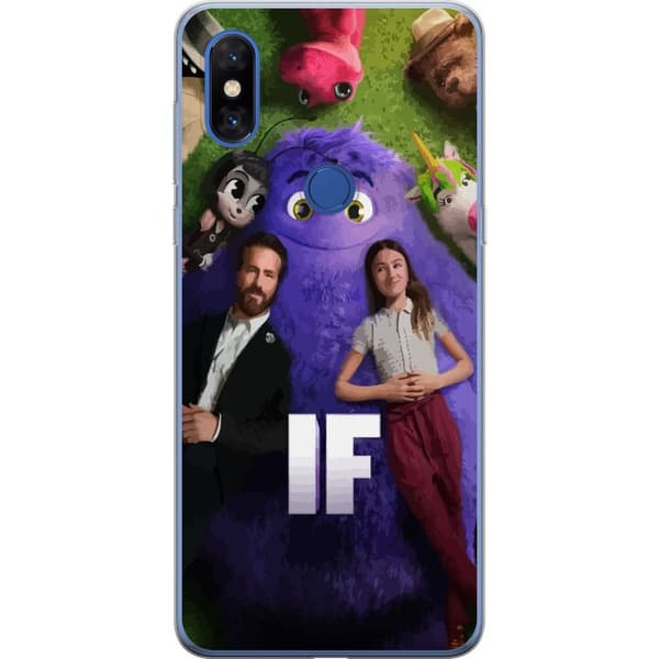 Xiaomi Mi Mix 3 Gjennomsiktig deksel IF: Låtsaskompisar
