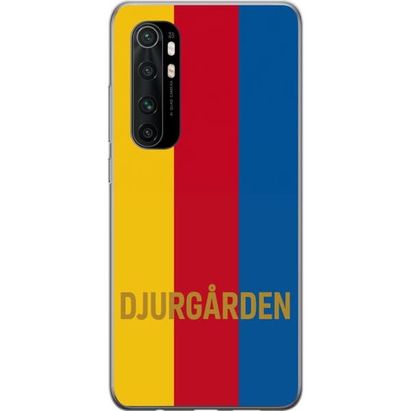 Xiaomi Mi Note 10 Lite Gennemsigtig cover Djurgården – fodbold