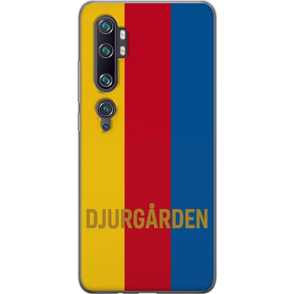 Xiaomi Mi Note 10 Pro Gennemsigtig cover Djurgården – fodbold
