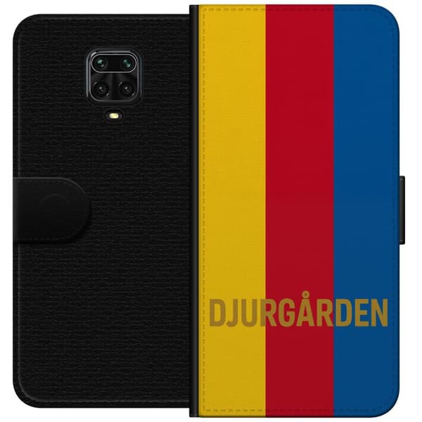 Xiaomi Redmi Note 9 Pro Tegnebogsetui Djurgården – fodbold