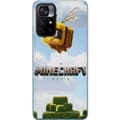Miniatyrbillede 1 af 3: Xiaomi Poco M4 Pro 5G Gennemsigtig cover A Minecraft Movie