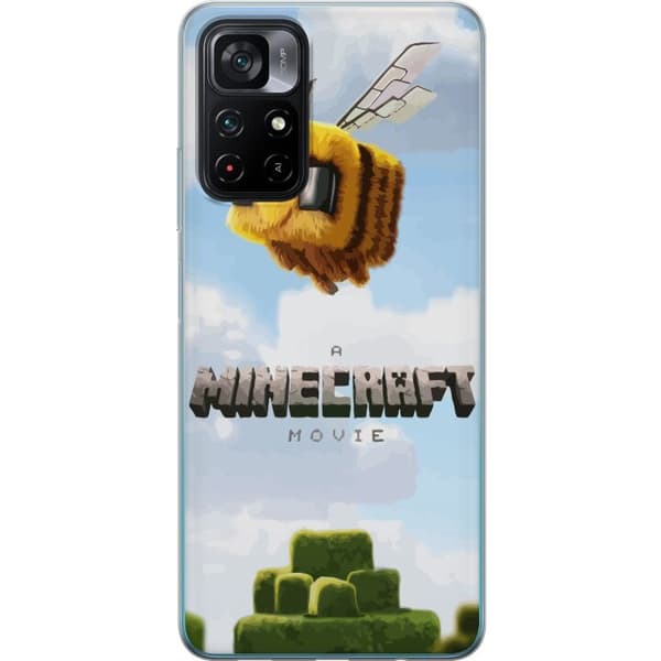 Xiaomi Poco M4 Pro 5G Gennemsigtig cover A Minecraft Movie