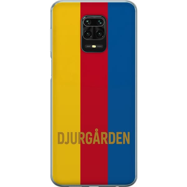 Xiaomi Redmi Note 9 Pro Genomskinligt Skal Djurgården – fotboll