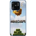 Miniatyrbillede 1 af 3: Xiaomi Redmi 10C Gennemsigtig cover A Minecraft Movie