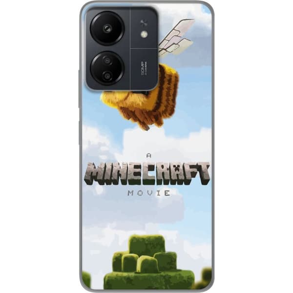 Xiaomi Redmi 13C Läpinäkyvä kuori A Minecraft Movie