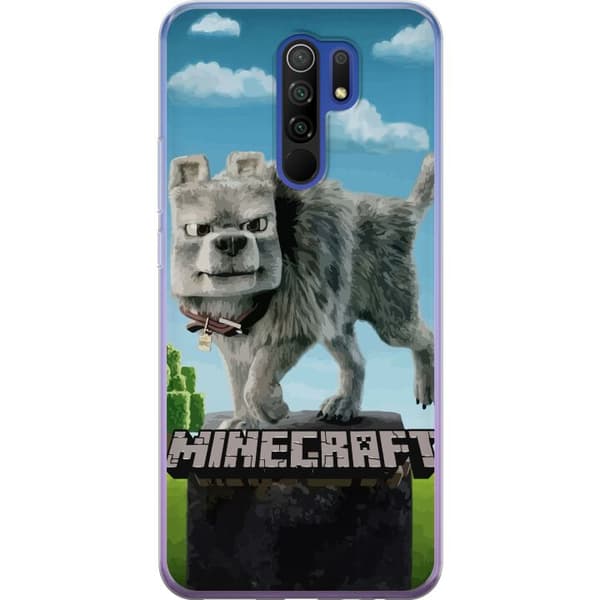 Xiaomi Redmi 9 Gennemsigtig cover A Minecraft Movie