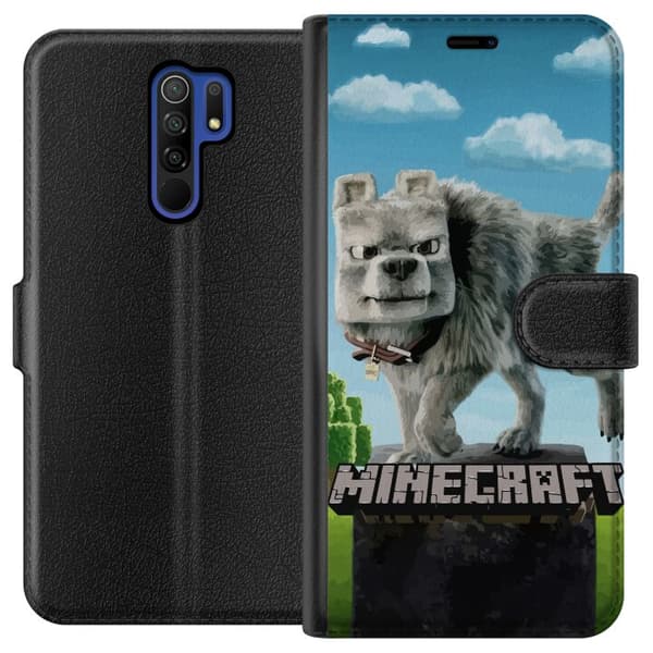 Xiaomi Redmi 9 Tegnebogsetui A Minecraft Movie