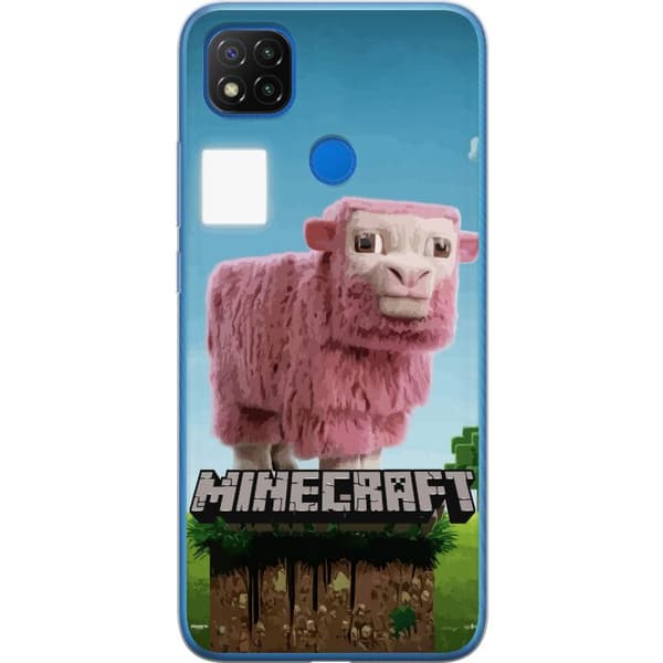 Xiaomi Redmi 9C Läpinäkyvä kuori A Minecraft Movie