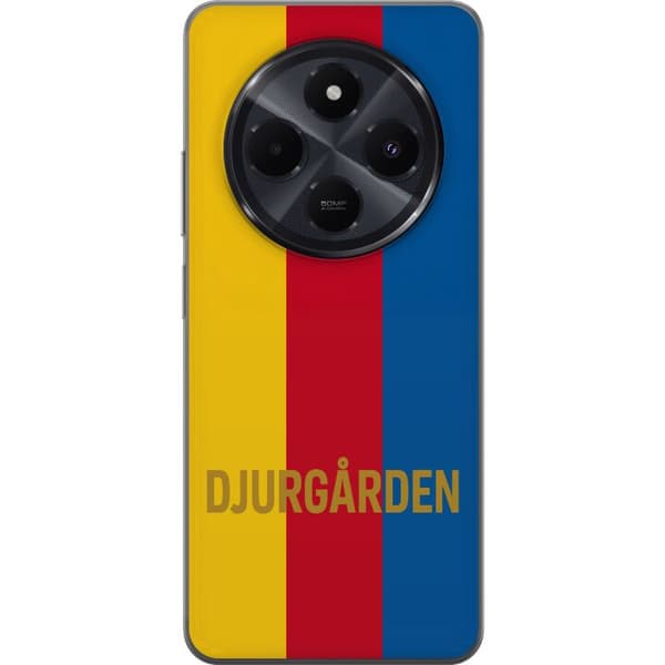 Xiaomi Redmi A4 Läpinäkyvä kuori Djurgården – jalkapallo