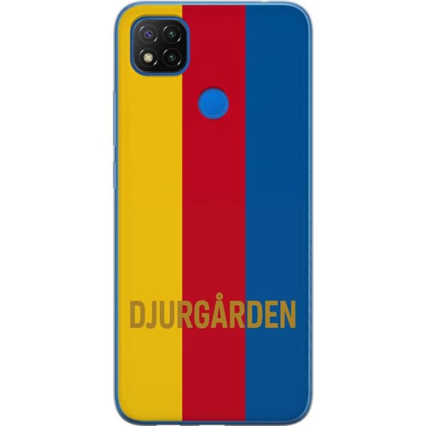 Xiaomi Redmi 9C NFC Gennemsigtig cover Djurgården – fodbold