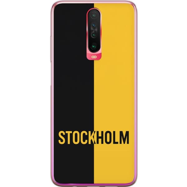 Xiaomi Redmi K30 Läpinäkyvä kuori Stockholm – jalkapallo