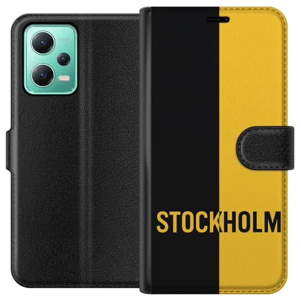 Xiaomi Redmi Note 12 Plånboksfodral Stockholm – fotboll