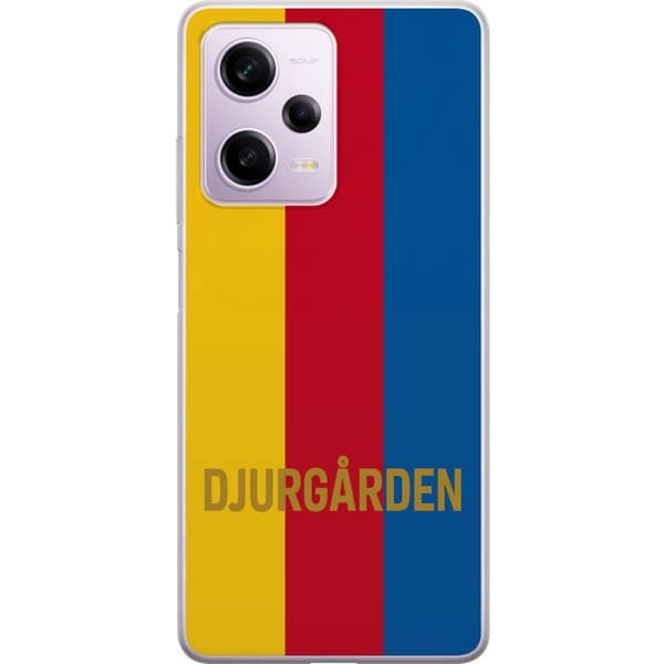 Xiaomi Redmi Note 12 Pro Gennemsigtig cover Djurgården – fodbold