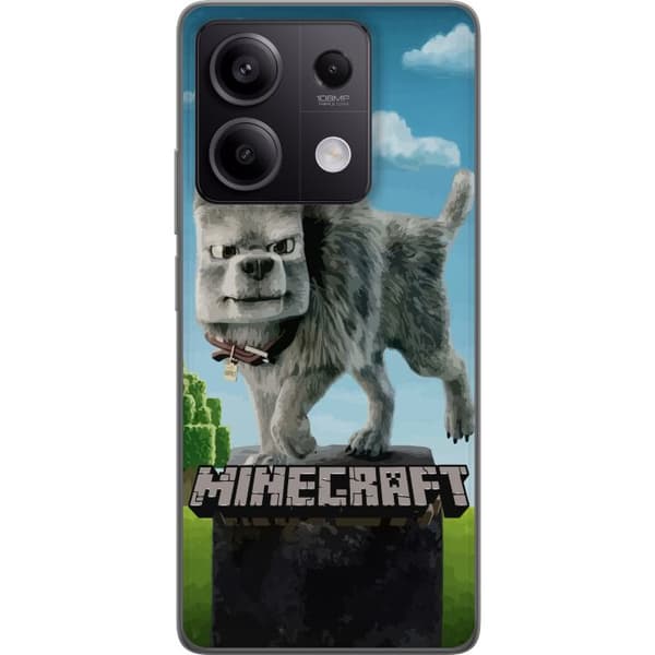 Xiaomi Redmi Note 13 Pro Läpinäkyvä kuori A Minecraft Movie