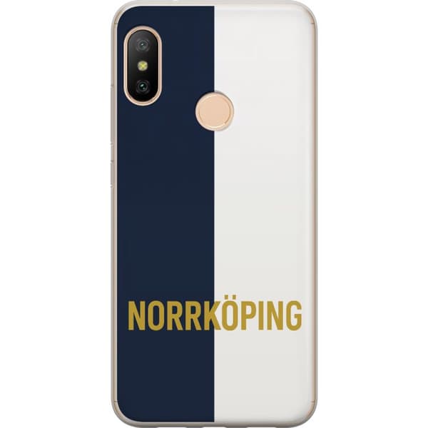 Xiaomi Redmi 6 Pro Läpinäkyvä kuori Norrköping – jalkapallo