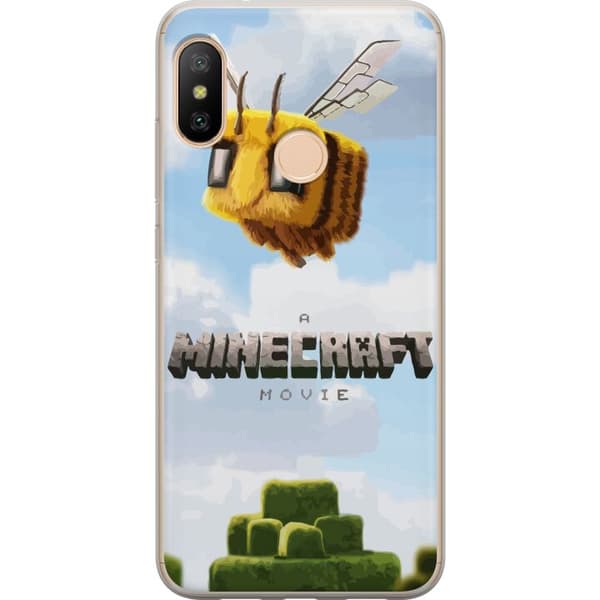 Xiaomi Redmi 6 Pro Gjennomsiktig deksel A Minecraft Movie