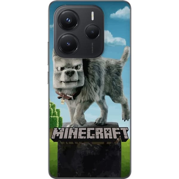 Xiaomi Redmi Note 14 Gjennomsiktig deksel A Minecraft Movie
