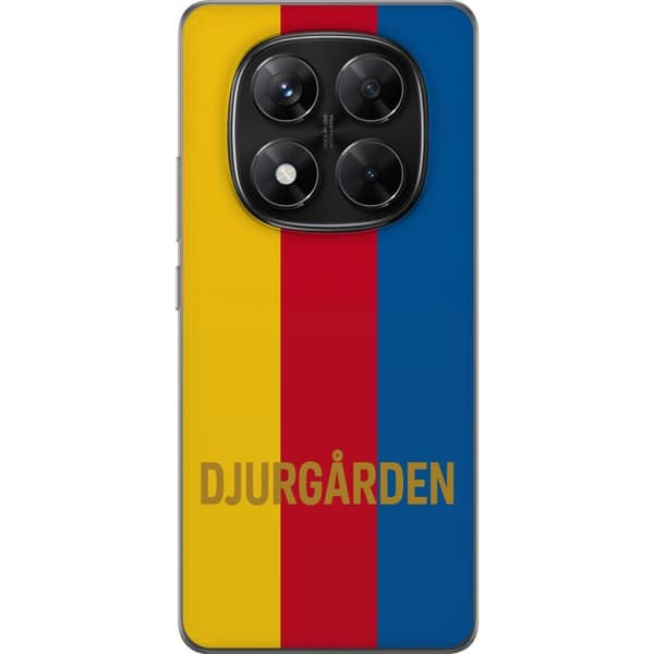 Xiaomi Redmi Note 14 Pro Gennemsigtig cover Djurgården – fodbold