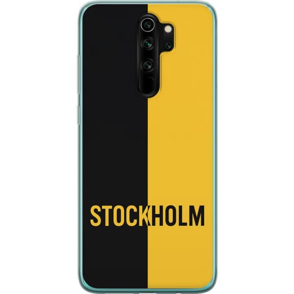 Xiaomi Redmi Note 8 Pro Läpinäkyvä kuori Stockholm – jalkapallo