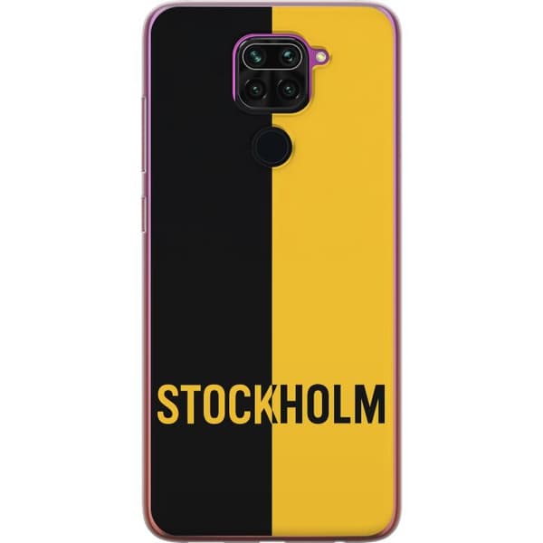 Xiaomi Redmi Note 9 Genomskinligt Skal Stockholm – fotboll
