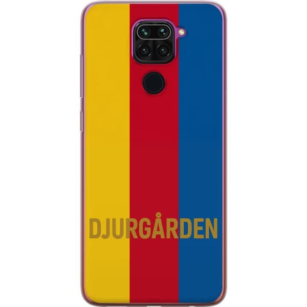Xiaomi Redmi Note 9 Gennemsigtig cover Djurgården – fodbold