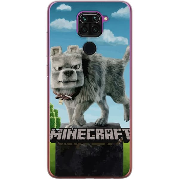 Xiaomi Redmi Note 9 Genomskinligt Skal A Minecraft Movie