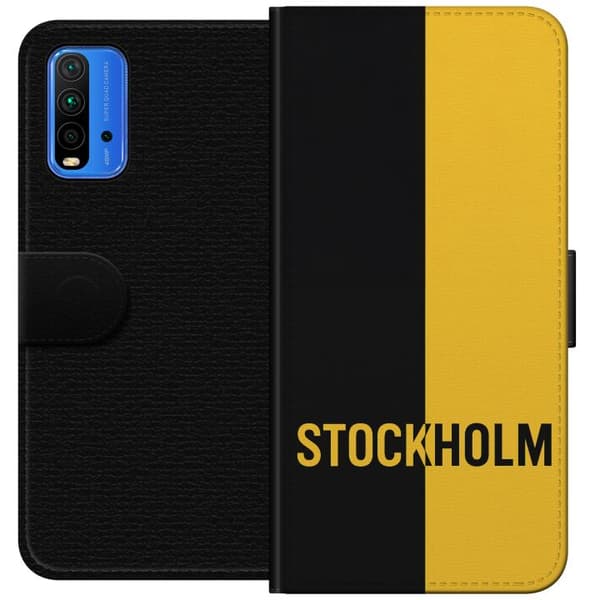 Xiaomi Redmi Note 9 4G Tegnebogsetui Stockholm – fodbold