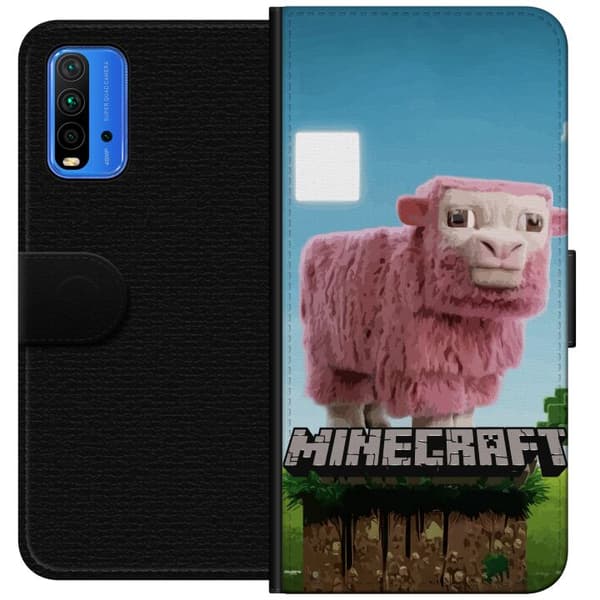 Xiaomi Redmi Note 9 4G Plånboksfodral A Minecraft Movie