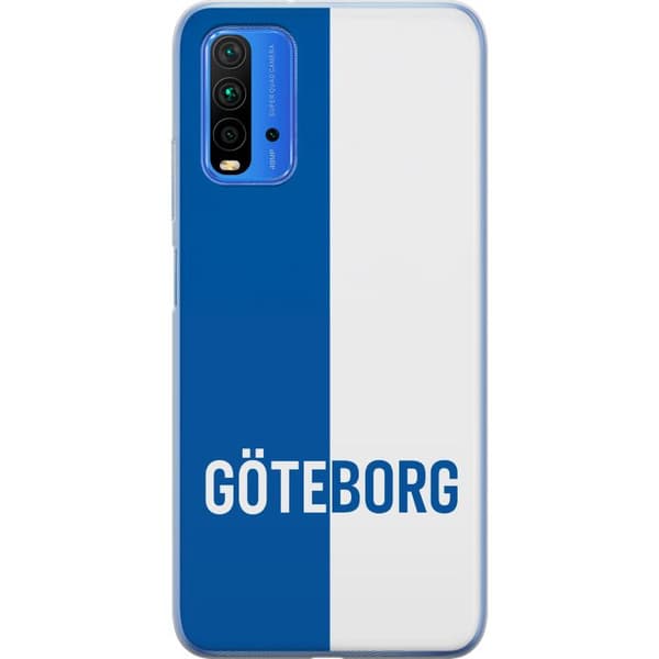 Xiaomi Redmi Note 9 4G Läpinäkyvä kuori Göteborg - jalkapallo