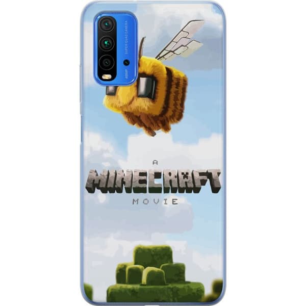 Xiaomi Redmi Note 9 4G Gennemsigtig cover A Minecraft Movie