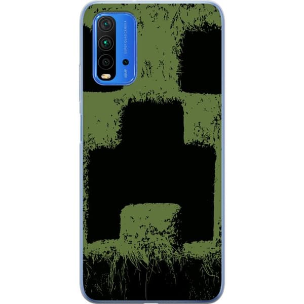 Xiaomi Redmi Note 9 4G Genomskinligt Skal A Minecraft Movie