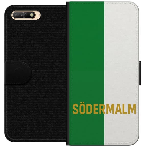 Huawei Y6 (2018) Plånboksfodral Södermalm – fotboll