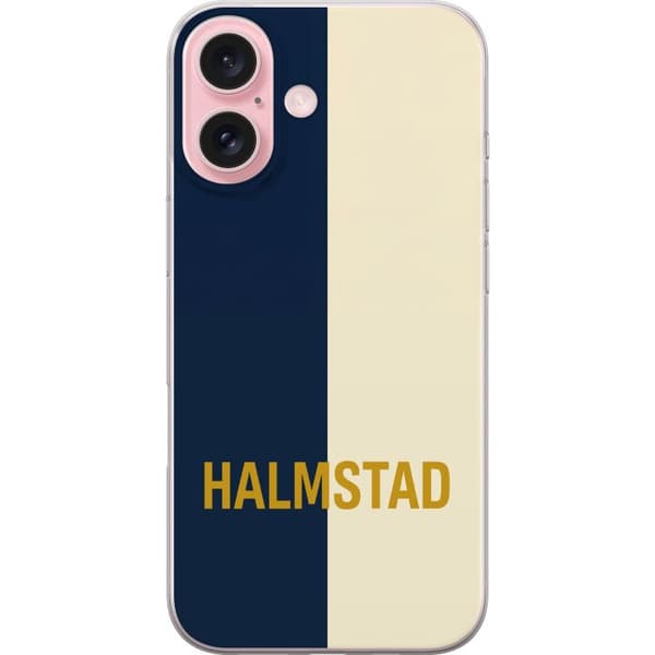 Apple iPhone 16 Genomskinligt Skal Halmstad – fotboll