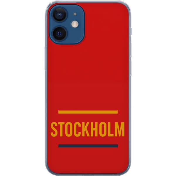 Apple iPhone 12 mini Genomskinligt Skal Stockholm – Hockey