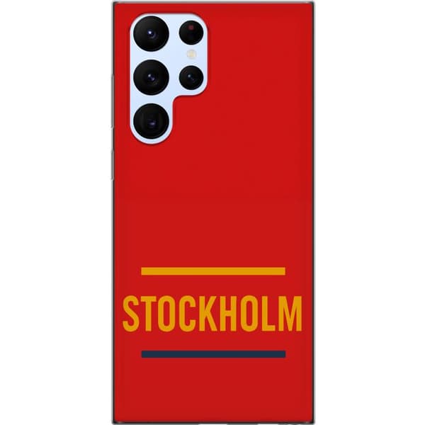 Samsung Galaxy S22 Ultra 5G Gjennomsiktig deksel Stockholm – Hockey